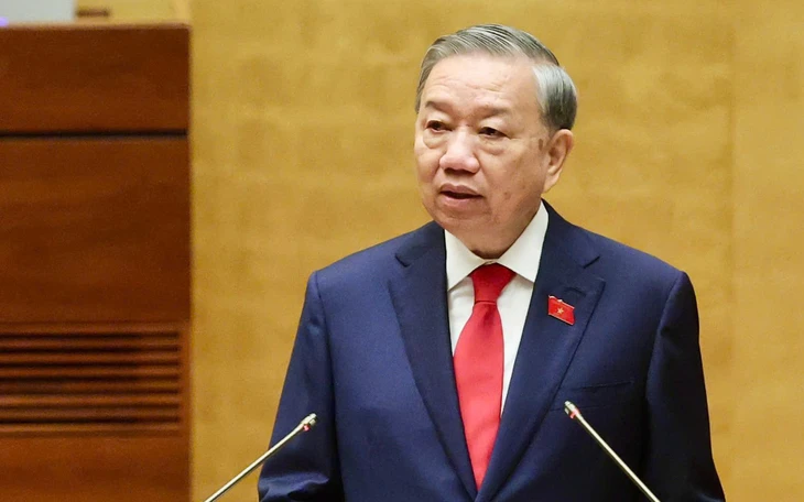 Khoảnh khắc Tổng Bí thư Tô Lâm nhậm chức Chủ tịch nước - Ảnh 8.