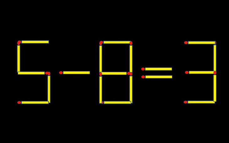 Thử tài IQ: Di chuyển một que diêm để 5+3=7 thành phép tính đúng - Ảnh 7.