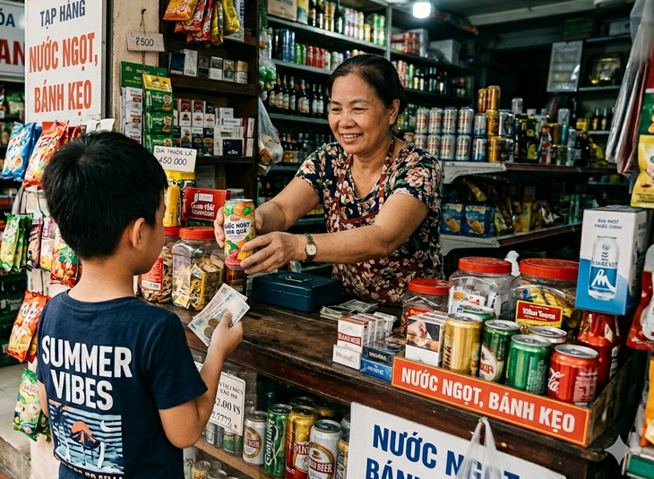 Bố nhờ con chưa đủ 18 tuổi đi mua rượu bia, người bán có bị phạt tiền? - Ảnh 1. Cha sai con chưa đủ 18 tuổi đi mua rượu bia, người bán có bị phạt tiền? - Ảnh 1.