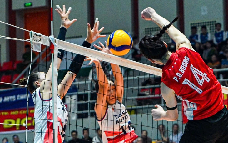 Bóng chuyền nam: Ngoại binh Mông Cổ lại 'gánh' LPBank Ninh Bình - Ảnh 4.