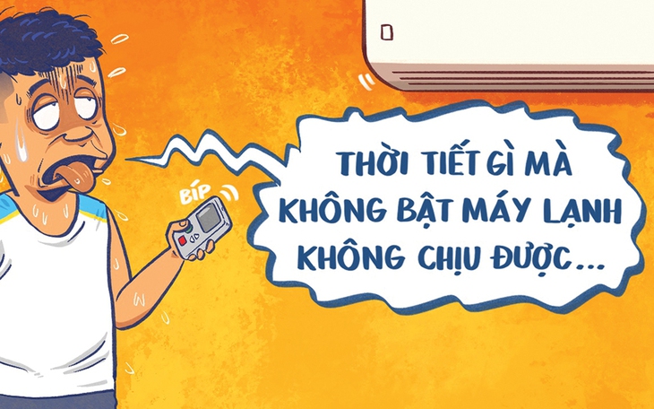 Ông bố 'chập cheng' vì tiền điện mùa nóng - Ảnh 2.