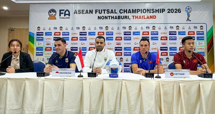 Tuyển futsal Việt Nam đánh giá Indonesia mạnh nhất Đông Nam Á - Ảnh 1.