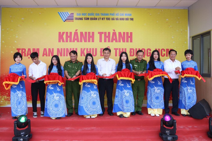 Nửa năm, gần 900 cuộc tuần tra tại khu đô thị Đại học Quốc gia TP.HCM - Ảnh 3.