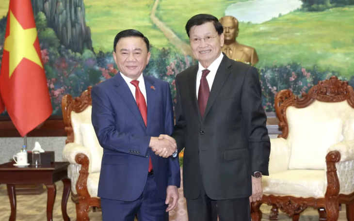 TP.HCM chúc mừng Tết cổ truyền Bunpimay của Lào - Ảnh 7.