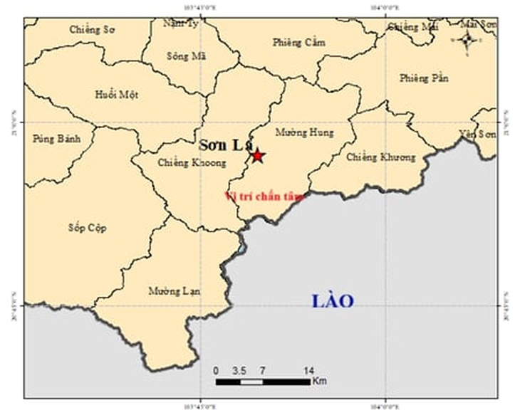 Động đất mạnh 4 độ ở Sơn La, người dân chạy ra khỏi nhà sau tiếng động lớn - Ảnh 2.