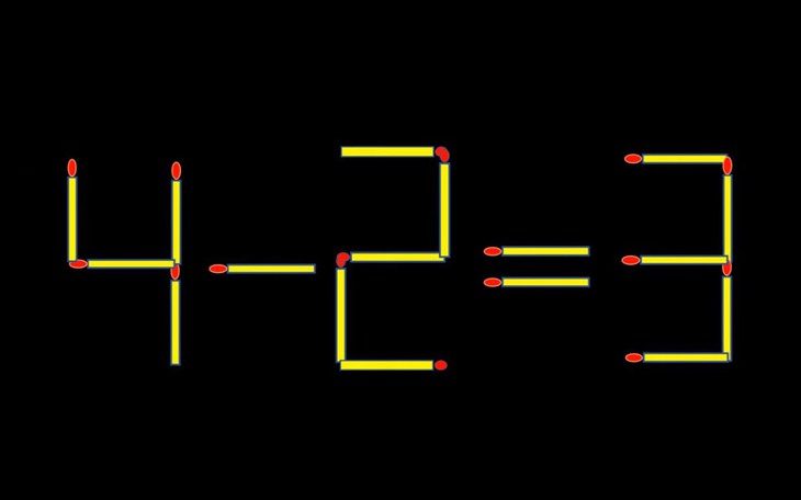 Thử tài IQ: Di chuyển một que diêm để 5+11=6 thành phép tính đúng - Ảnh 7.