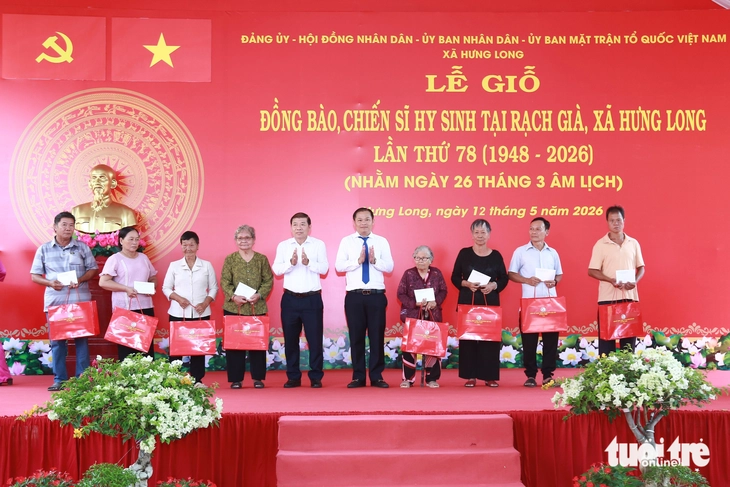 Tri ân hơn 200 đồng bào, chiến sĩ hy sinh tại Rạch Già - Hưng Long - Ảnh 6.