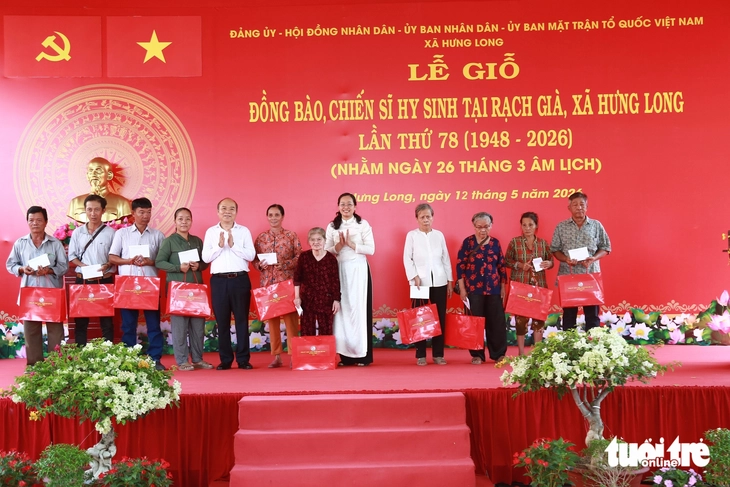 Tri ân hơn 200 đồng bào, chiến sĩ hy sinh tại Rạch Già - Hưng Long - Ảnh 5.