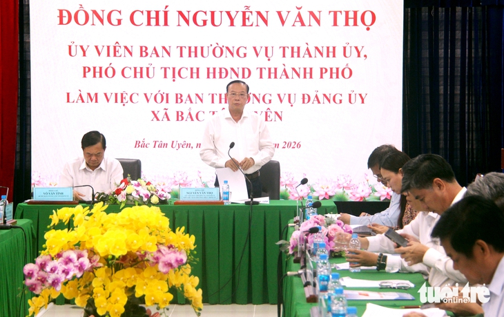 Xã Bắc Tân Uyên phấn đấu lên phường, sắp xếp trụ sở dôi dư - Ảnh 1.