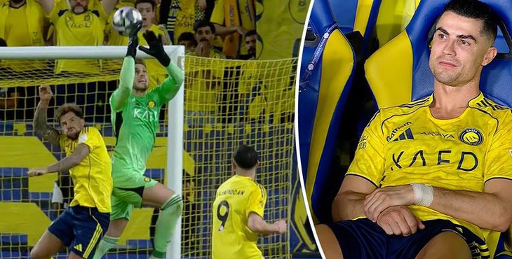 Ronaldo thất thần khi chứng kiến đồng đội 'ngăn cản' Al Nassr vô địch - Ảnh 3.