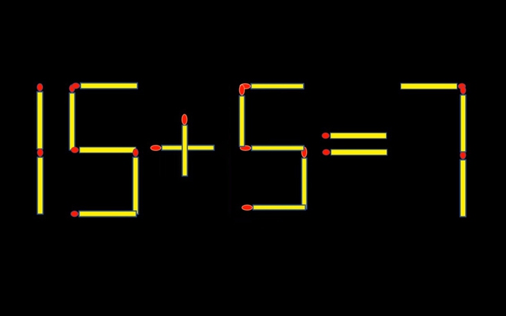Thử tài IQ: Di chuyển một que diêm để 13+7=6 thành phép tính đúng - Ảnh 7.