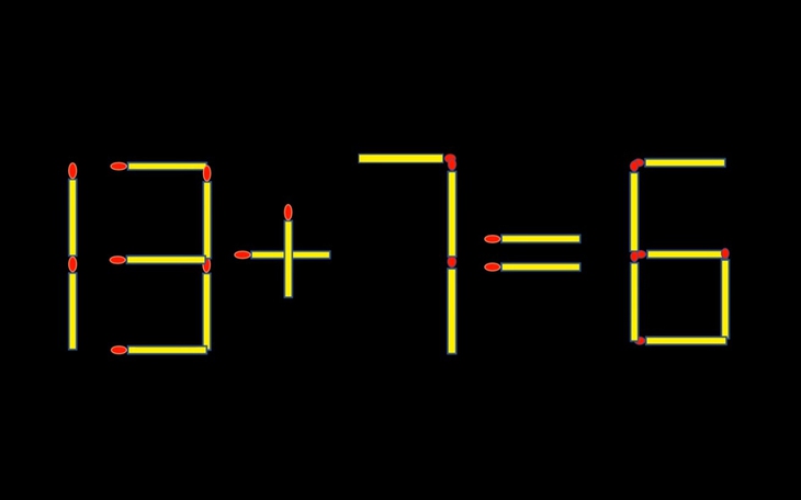 Thử tài IQ: Di chuyển một que diêm để 19+9=7 thành phép tính đúng - Ảnh 7.