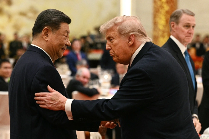 Ông Tập nói với ông Trump: Phục hưng Trung Hoa sẽ song hành MAGA - Ảnh 1. Ông Tập nói với ông Trump: Phục hưng Trung Hoa sẽ song hành Làm cho nước Mỹ vĩ đại trở lại - Ảnh 1.