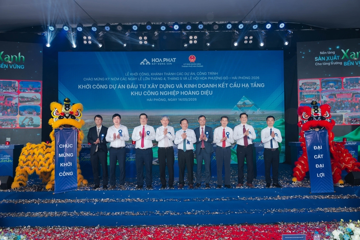Hải Phòng khởi công, khánh thành 14 dự án với tổng mức đầu tư trên 24.700 tỉ đồng - Ảnh 4.