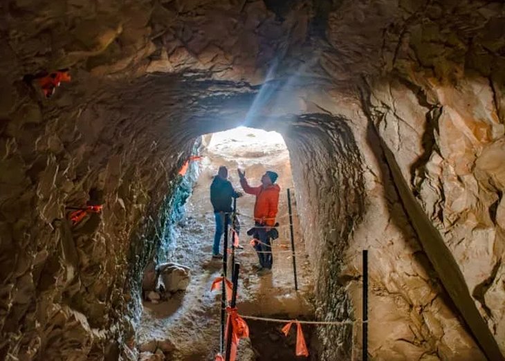 Phát hiện đường hầm cổ bí ẩn dưới lòng đất Jerusalem - Ảnh 1. đường hầm cổ - Ảnh 1.