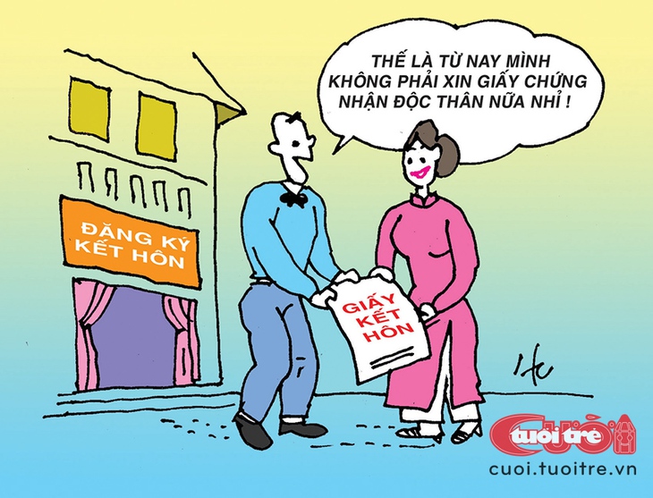 Thủ tục hành chính và những người độc thân - Ảnh 1.