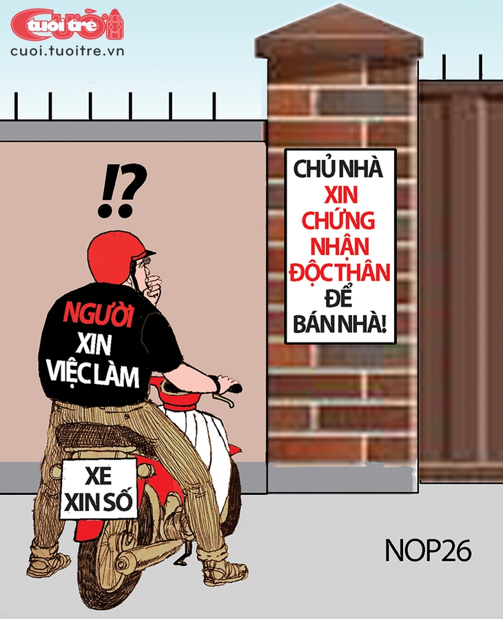 Thủ tục hành chính và những người độc thân - Ảnh 2.