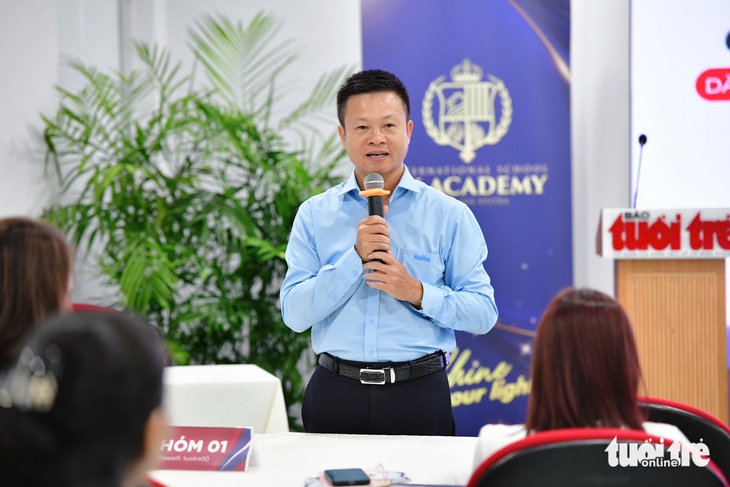 Báo Tuổi Trẻ tập huấn truyền thông cho cán bộ, nhân viên hệ thống iSchool, UKA - Ảnh 3.