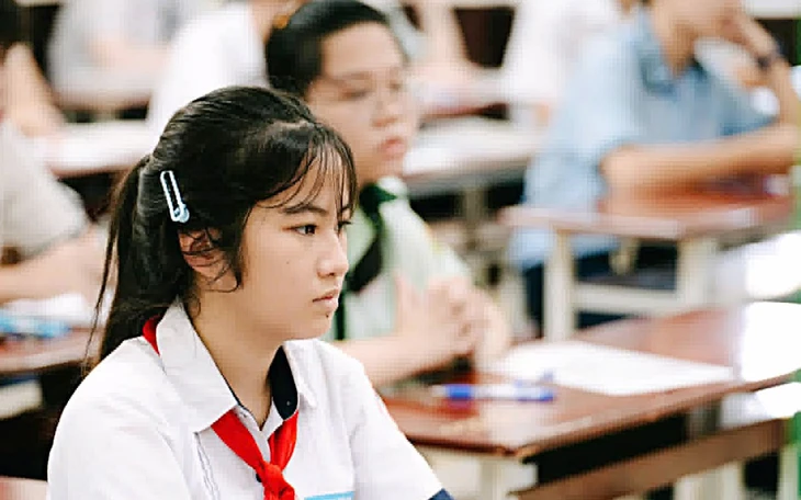 Tranh luận bỏ thi lớp 10: Giảm áp lực nhưng lo học bạ 'đẹp như tranh vẽ' - Ảnh 2.