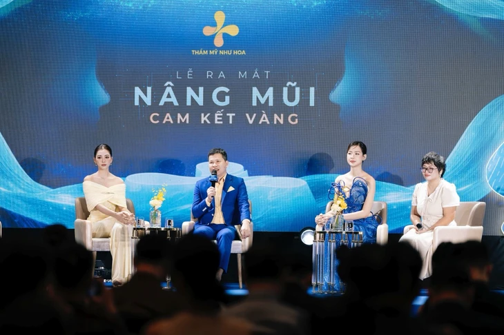 Thẩm mỹ Như Hoa ra mắt ‘Nâng mũi cam kết vàng’, tạo dáng mũi bằng AI - Ảnh 1. nâng mũi - Ảnh 1.