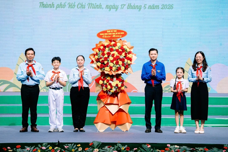 Đội viên sôi nổi dự kỷ niệm 85 năm thành lập Đội - Ảnh 3.