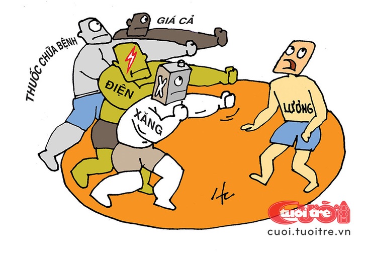 Anh lương bị đấm 'không trượt phát nào' - Ảnh 1.