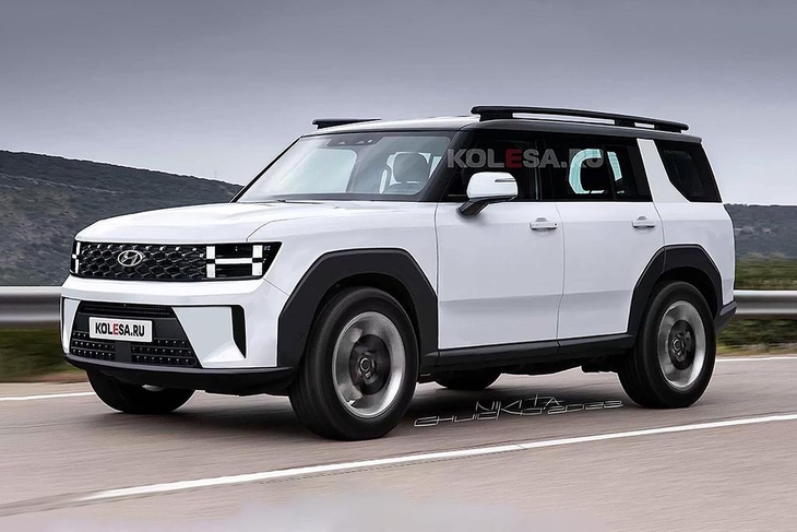 Hyundai Santa Fe 2027 có bản điện sạc bằng xăng, đổ đầy bình có thể chạy thẳng Hà Nội - TP.HCM - Ảnh 3.