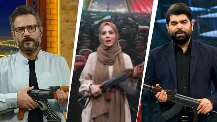 Iran hướng dẫn người dân bắn AK-47 ngay trên sóng truyền hình - Ảnh 1. Iran - Ảnh 1.