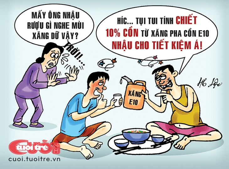 Ông chồng nhậu bằng 'rượu chiết xuất' - Ảnh 1.