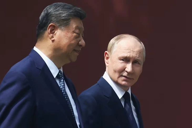 Dàn CEO hàng đầu nước Nga tháp tùng Tổng thống Putin đến Trung Quốc - Ảnh 1. Putin - Ảnh 1.