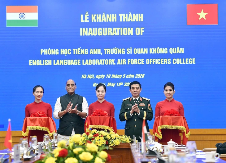 Ấn Độ viện trợ 1 triệu USD xây phòng học ngoại ngữ của Trường Sĩ quan Không quân - Ảnh 5.
