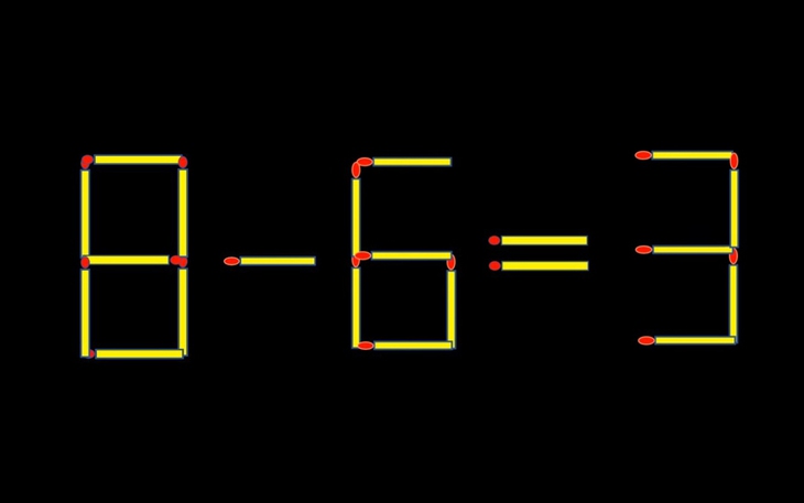 Thử tài IQ: Di chuyển một que diêm để 8-4=4 thành phép tính đúng - Ảnh 8.