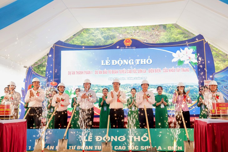 Động thổ dự án cao tốc Sơn La - Điện Biên - cửa khẩu Tây Trang - Ảnh 2.