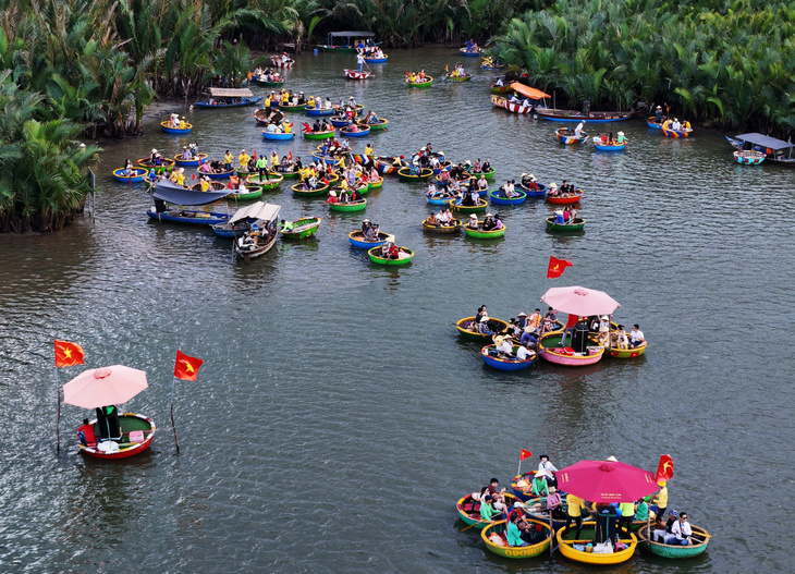 Rừng dừa Cẩm Thanh - Ảnh 1.