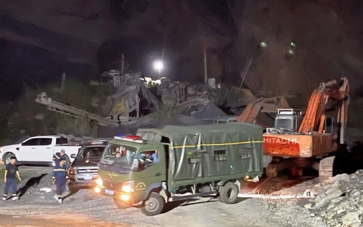 Tạm dừng khai thác tại mỏ đá có 3 người chết ở Thanh Hóa, khẩn trương điều tra vụ việc - Ảnh 2.