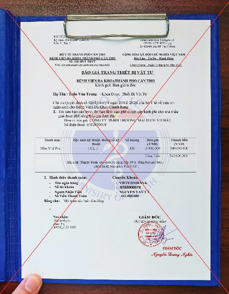Cảnh báo mạo danh bệnh viện, trường học để lừa đảo - Ảnh 2.