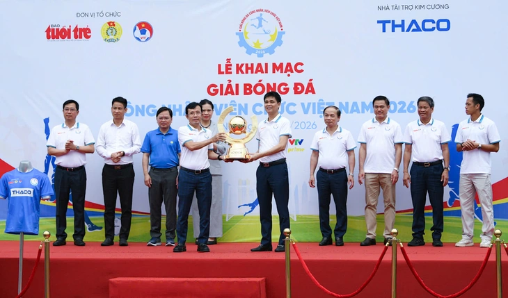 bóng đá công nhân, viên chức - Ảnh 3.