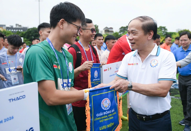 bóng đá công nhân, viên chức - Ảnh 4.