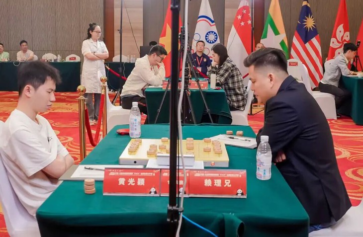 2 kỳ thủ thắng Lại Lý Huynh đều bị loại ở siêu giải cờ tướng Trung Quốc - Ảnh 3.