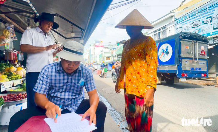 Xóa 'điểm nóng' lấn chiếm vỉa hè, lòng đường ở chợ An Thới, Phú Quốc - Ảnh 3.