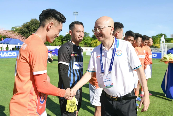 bóng đá công nhân, viên chức - Ảnh 3.
