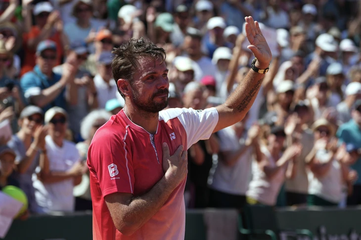 Wawrinka bị loại ở vòng 1 kỳ Roland Garros cuối cùng - Ảnh 1.