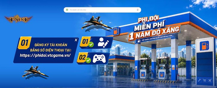 Game không chiến Phi Đội ‘chơi lớn’: Tặng game thủ cả năm đổ xăng miễn phí - Ảnh 2.