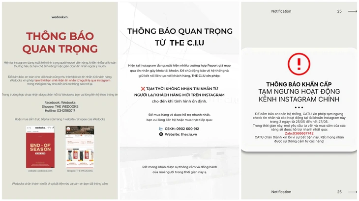 Hàng loạt cửa hàng 'biến mất' trên Instagram: Chuyện gì đang xảy ra? - Ảnh 1.