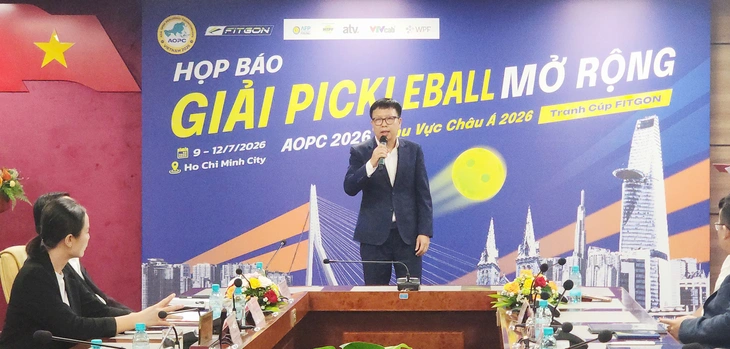 Tiền thưởng 'khủng' ở giải pickleball do AFP tổ chức tại TP.HCM - Ảnh 1.