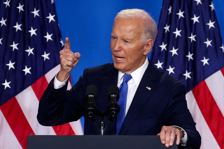 Cựu Tổng thống Joe Biden kiện Bộ Tư pháp Mỹ - Ảnh 1. Biden - Ảnh 1.