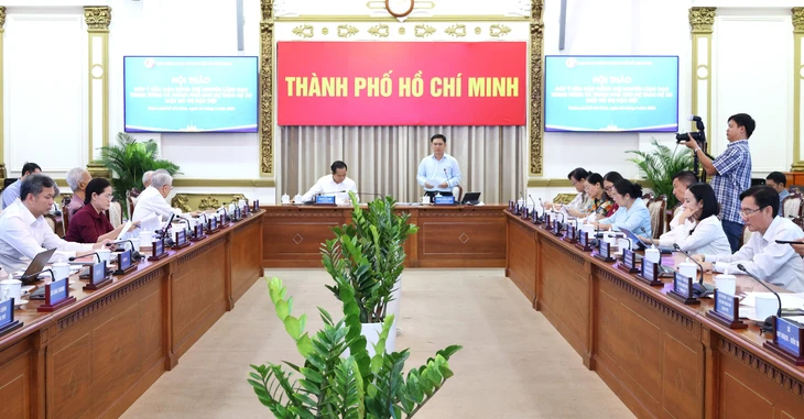 Chủ tịch Nguyễn Văn Được: Cụ thể hóa tối đa cơ chế vượt trội cho TP.HCM vào Luật Đô thị đặc biệt - Ảnh 3.