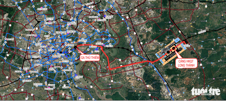 Bộ Chính trị yêu cầu làm xong 200km metro đến 2030: TP.HCM sắp khởi công tuyến Thủ Thiêm-Long Thành - Ảnh 2.