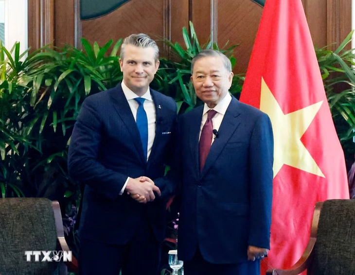 Bộ trưởng Hegseth: Việt Nam có khả năng đóng góp thực chất cho các sáng kiến quốc tế vì hòa bình - Ảnh 1. Shangri-La - Ảnh 1.
