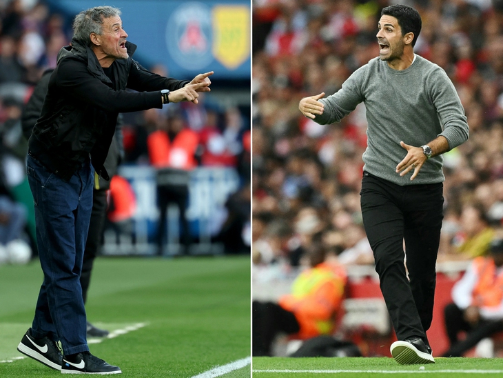 Enrique mang 'ngựa gỗ' phá 'thành Troy' của Arteta - Ảnh 1. Enrique - Ảnh 1.